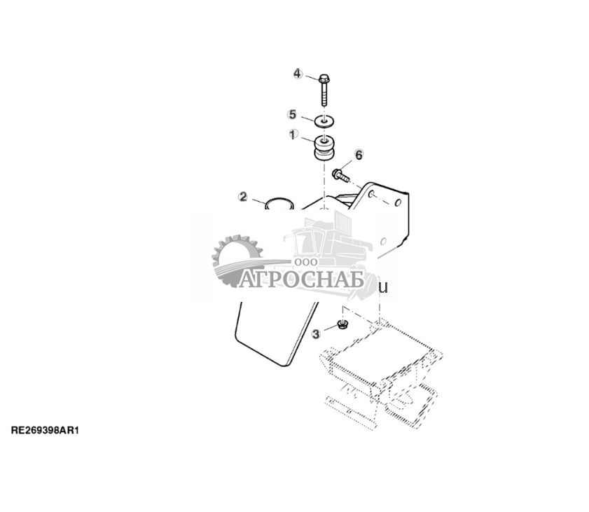 Детали крепления, радиолокационный датчик - ST856754 834.jpg